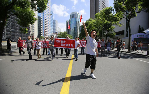 上海抗日游行